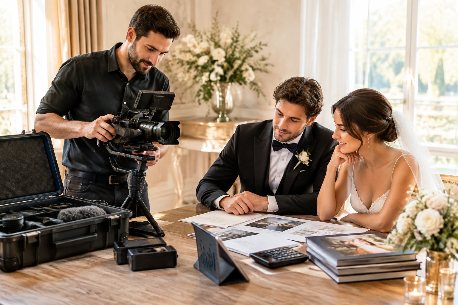 Cost for Wedding Videographer: Packages and Pricing