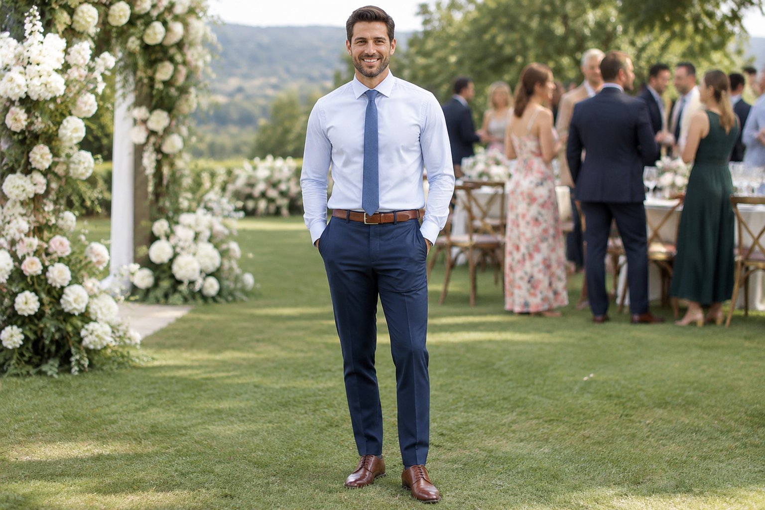 Is It Okay to Just Wear a Shirt and Tie to a Wedding? Guide