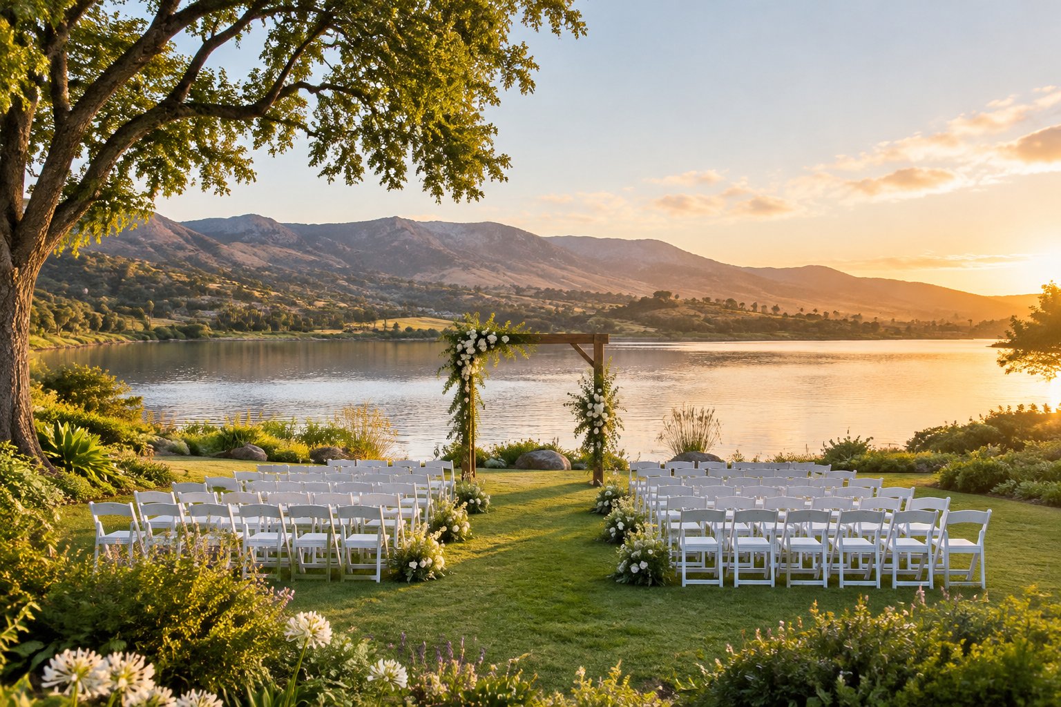 Lakeside Wedding Venues Santa Barbara: Lakefront Options