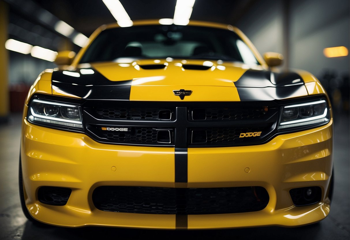 Dodge Charger Yellow Bumper Guard: Ultimate Protection for Your Ride