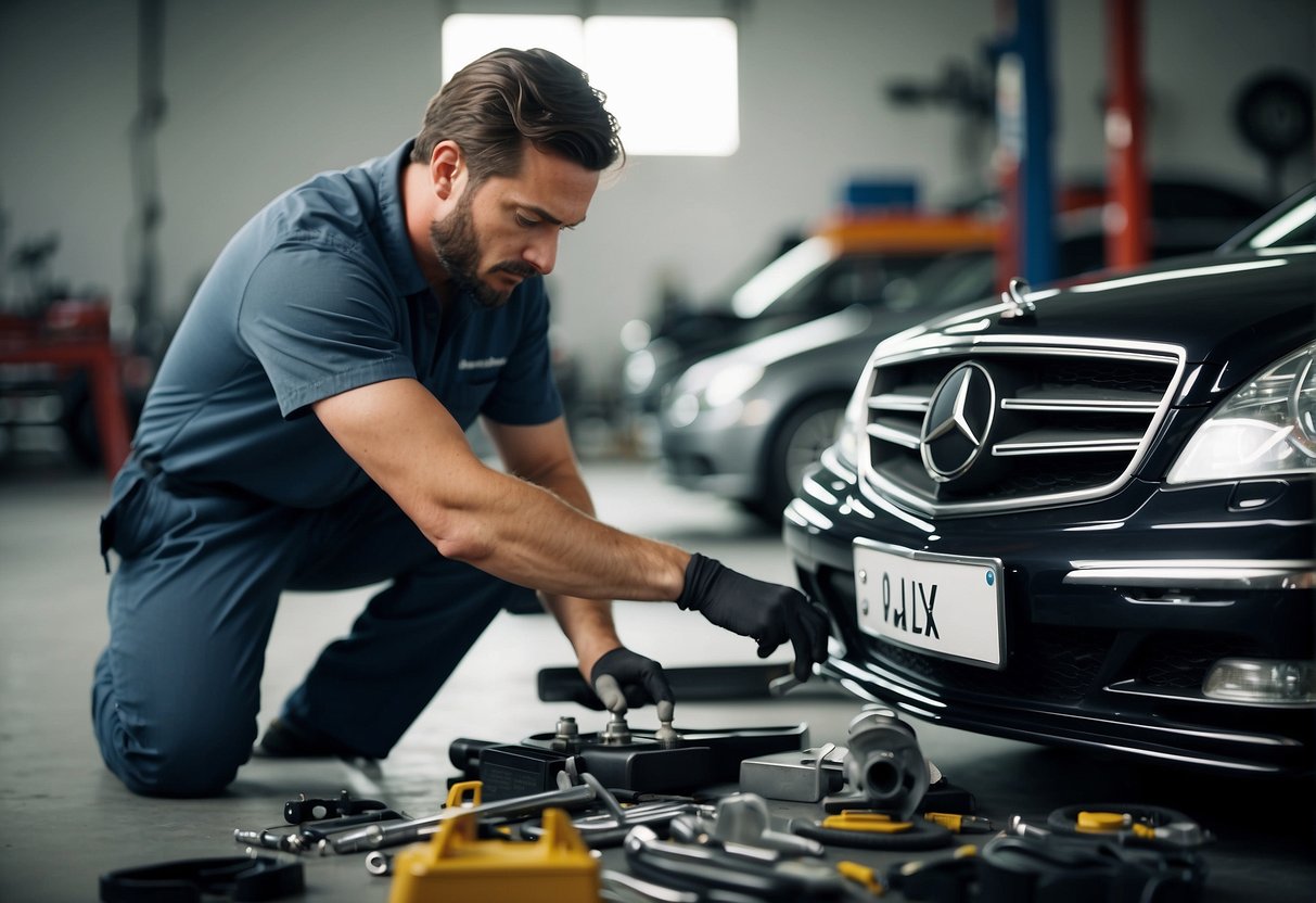 Mercedes-Benz C300 Front Bumper Replacement: A Step-by-Step Guide
