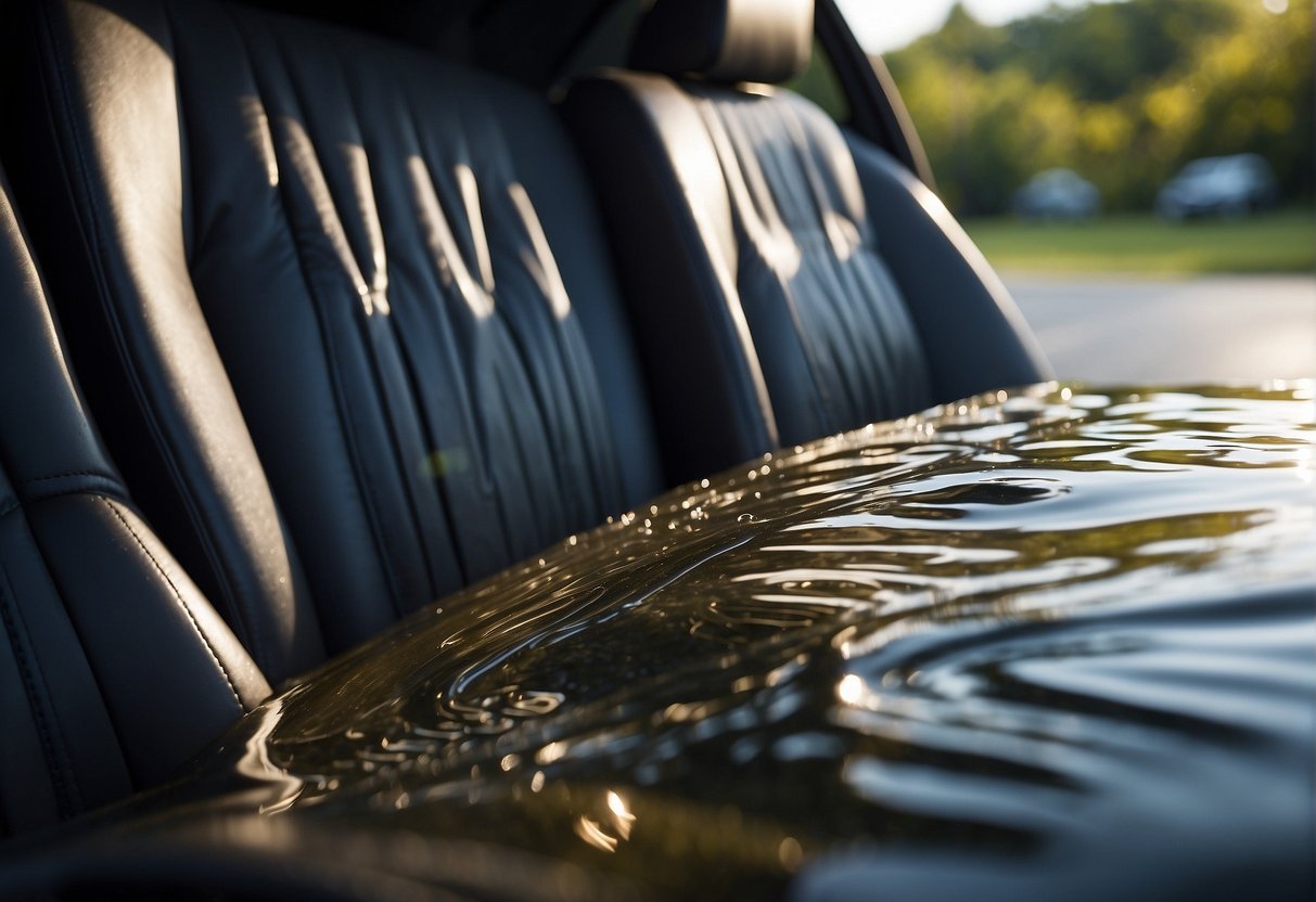 Spilled Water on Car Seat: Quick and Effective Cleaning Solutions