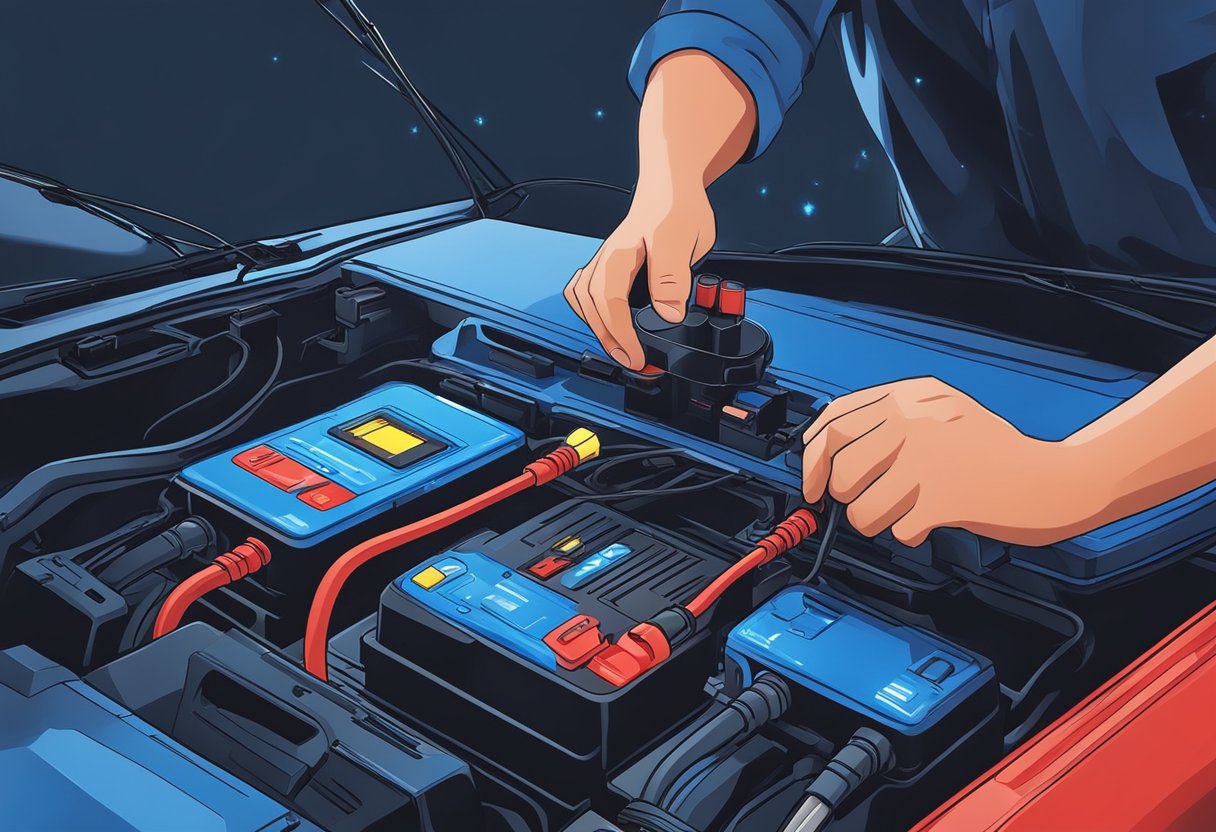 Jumping a Car Battery Colors: Correct Cable Connections Guide