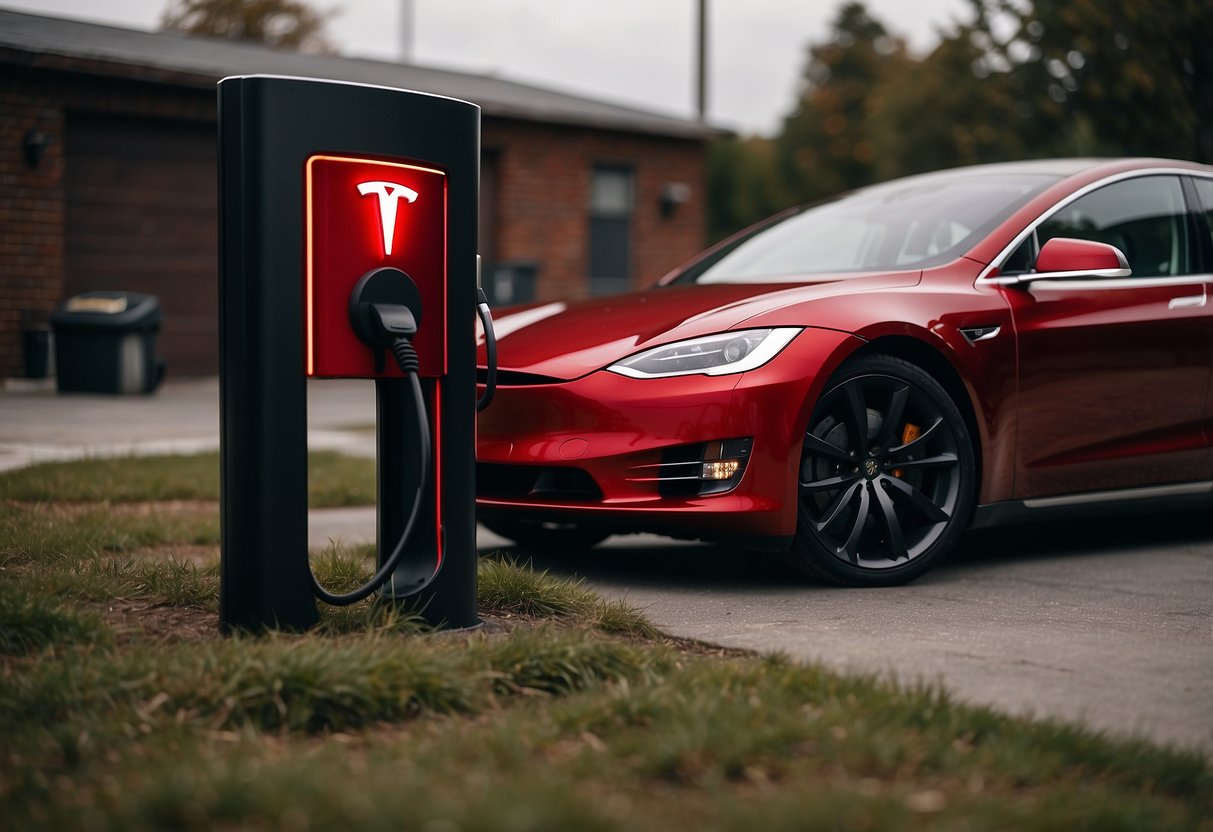Why Is My Tesla Charger Blinking Red: Causes and Solutions