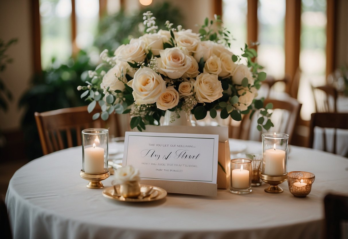 Wedding Gift Table Ideas: Unique and Charming Decorations