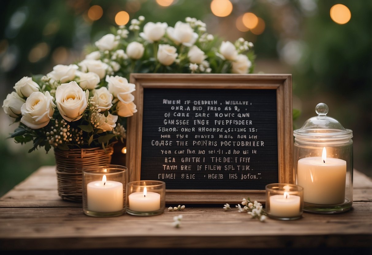 Wedding Letter Board Ideas: Creative Messages for Your Big Day