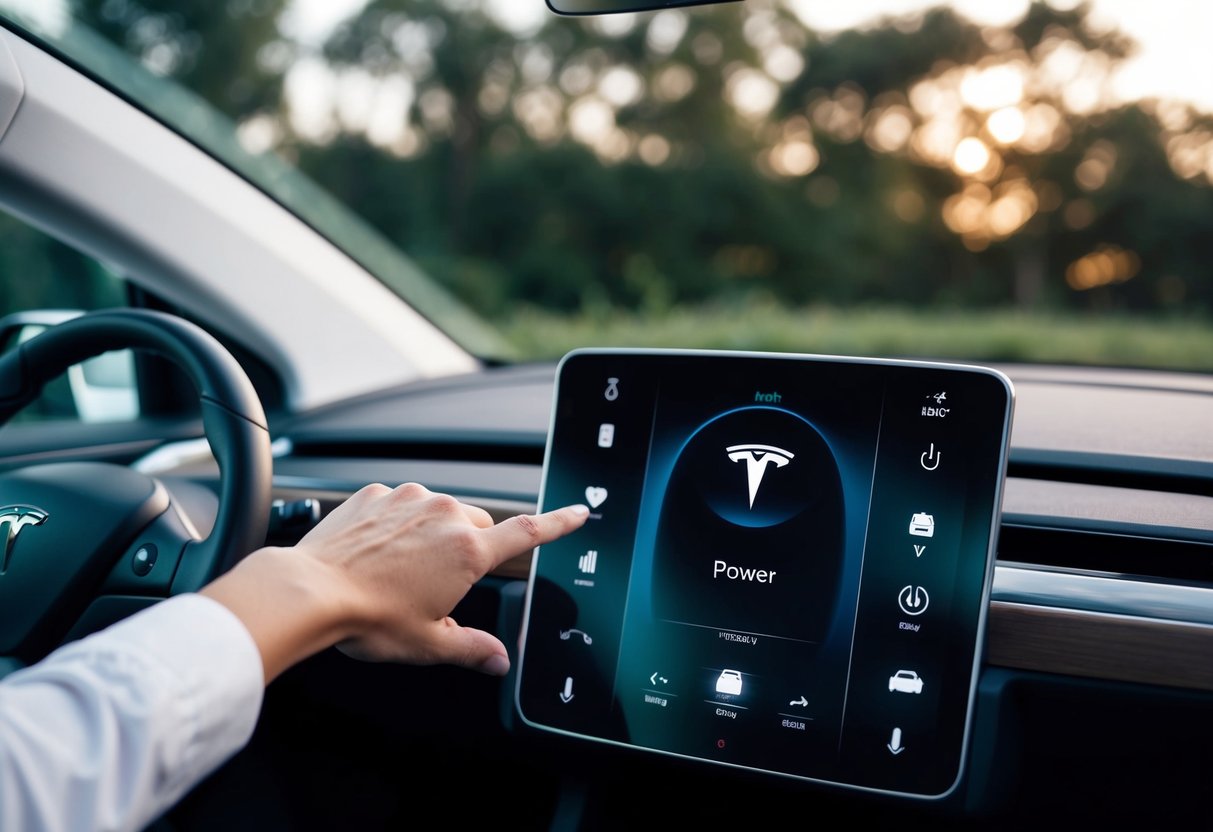 How to Turn Off Tesla While in Car: Step-by-Step Guide