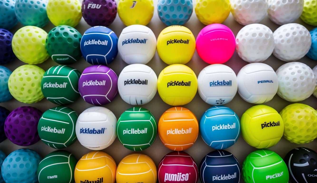The Best Pickleball Balls: A Comparison of Brands and Types for Optimal Play