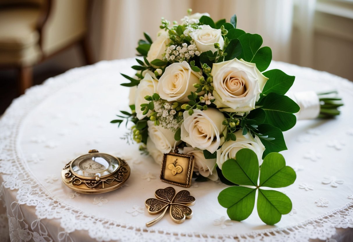 What Are the Four Things a Bride Needs for Good Luck on Her Wedding Day?