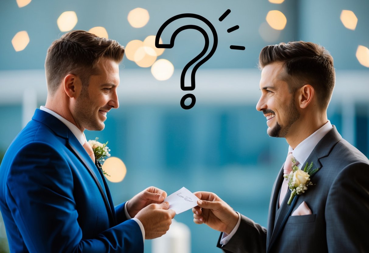 When to Ask the Best Man About His Duties and Responsibilities