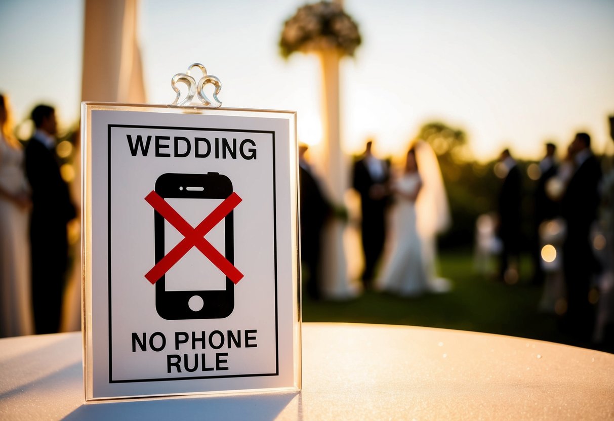 What Is the No Phone Wedding Rule? Understanding Its Purpose and Benefits