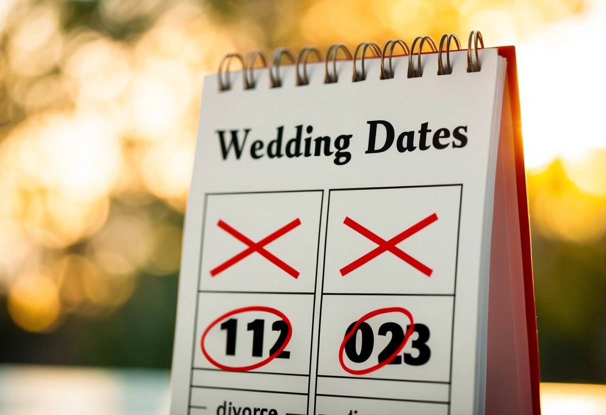 What Is the Divorce Rate for Wedding Dates? Understanding Trends and Insights