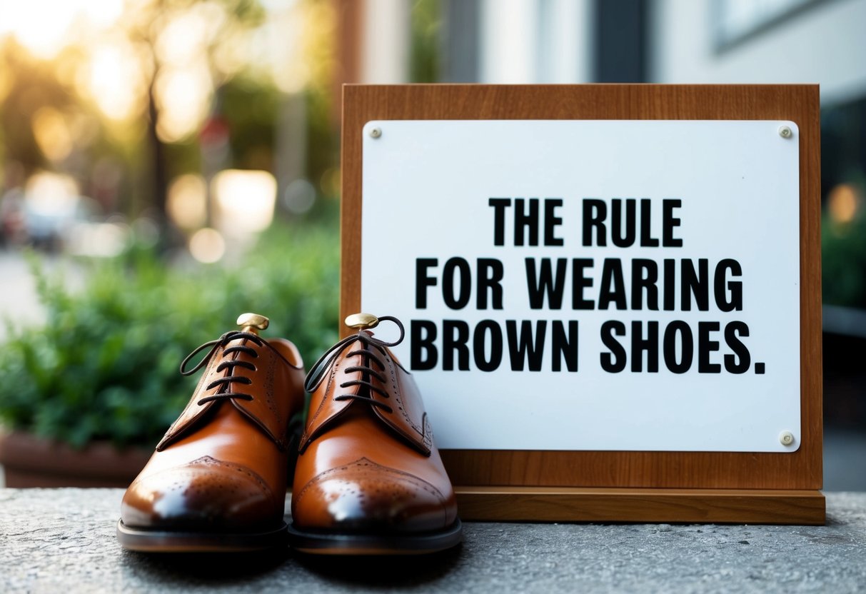 What is the Rule for Brown Shoes? A Guide to Perfect Pairing