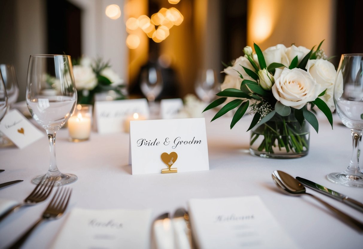 Do the Bride and Groom Get Place Cards? Understanding Wedding Seating Arrangements