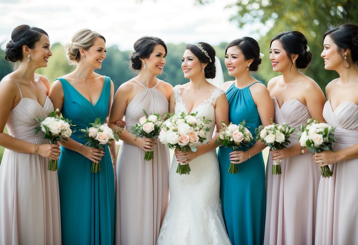 Is It Ok for Mother of the Bride to Wear Same Color as Bridesmaids? Tips for Coordinating Weddings