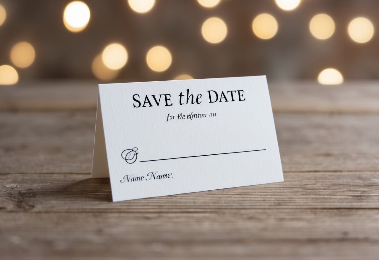 Who Name Goes First on Save the Dates? Tips for Couples Navigating Wedding Etiquette