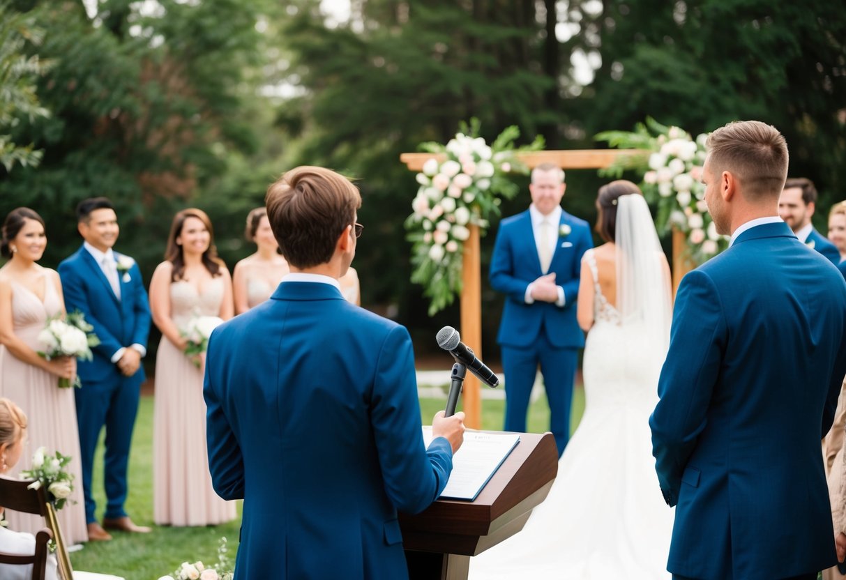 What to Say When Officiating a Friend’s Wedding: A Guide to Heartfelt Ceremonies