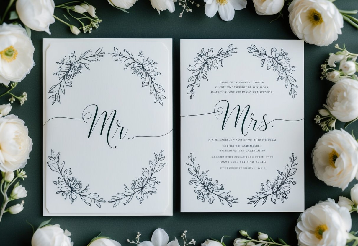 Do I Have to Put Mr and Mrs on Wedding Invitations? Understanding Invitation Etiquette