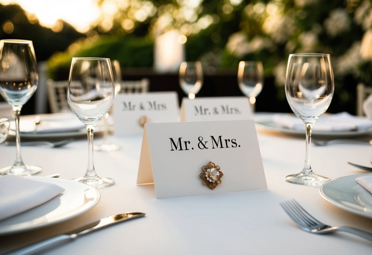 Do You Put Mr and Mrs on Wedding Place Cards? Tips for Perfectly Addressing Your Guests