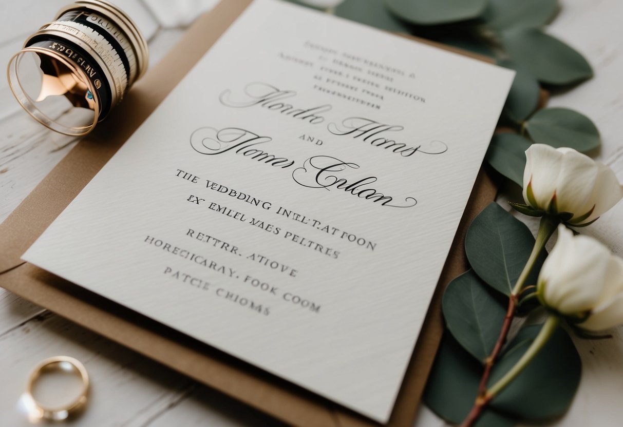 Does Husband or Wife Name Go First on Wedding Card? Understanding Traditional Etiquette