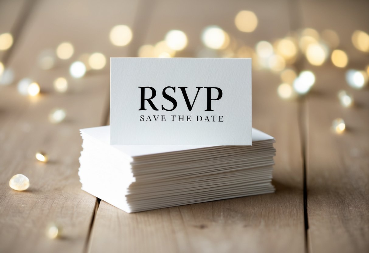 Can You Put RSVP on Save the Date Cards? Helpful Tips for Your Invitation Planning
