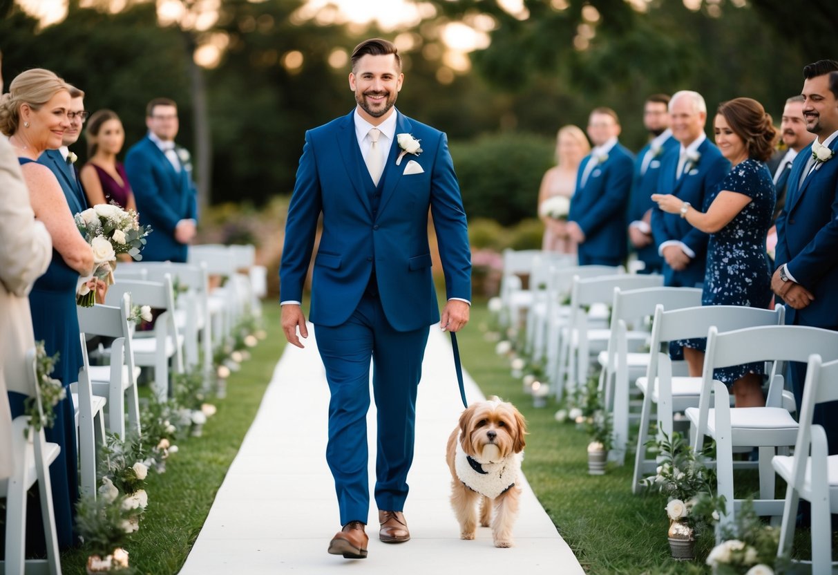 Does the Groom Walk Down with Anyone? A Guide to Wedding Traditions