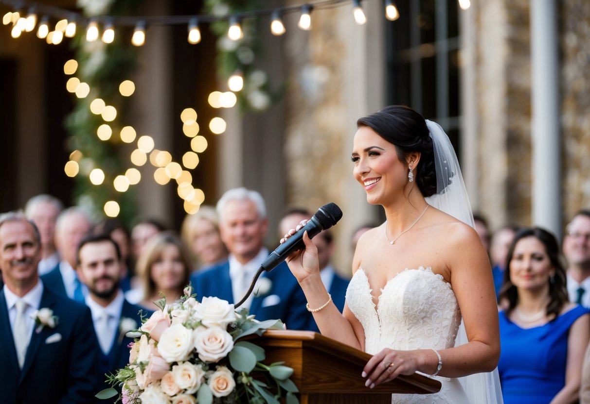 What Should a Bride Say in Her Speech? Tips for a Heartfelt Wedding Toast