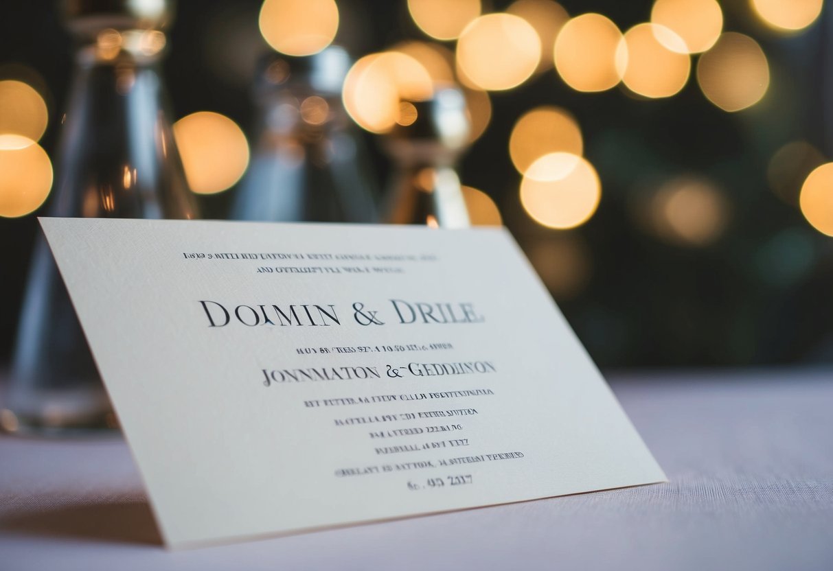 Whose Name Goes First on a Wedding Save the Date? A Guide to Proper Etiquette
