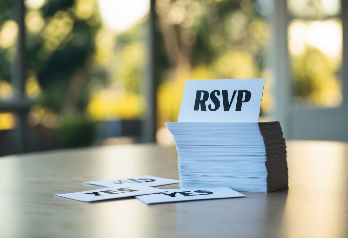 What Percentage of Wedding Guests RSVP Yes? Understanding Attendance Rates for Your Special Day
