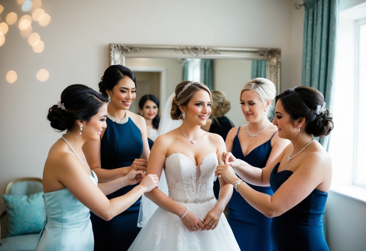 Who Gets Ready with the Bride? Essential Roles in the Wedding Prep Process