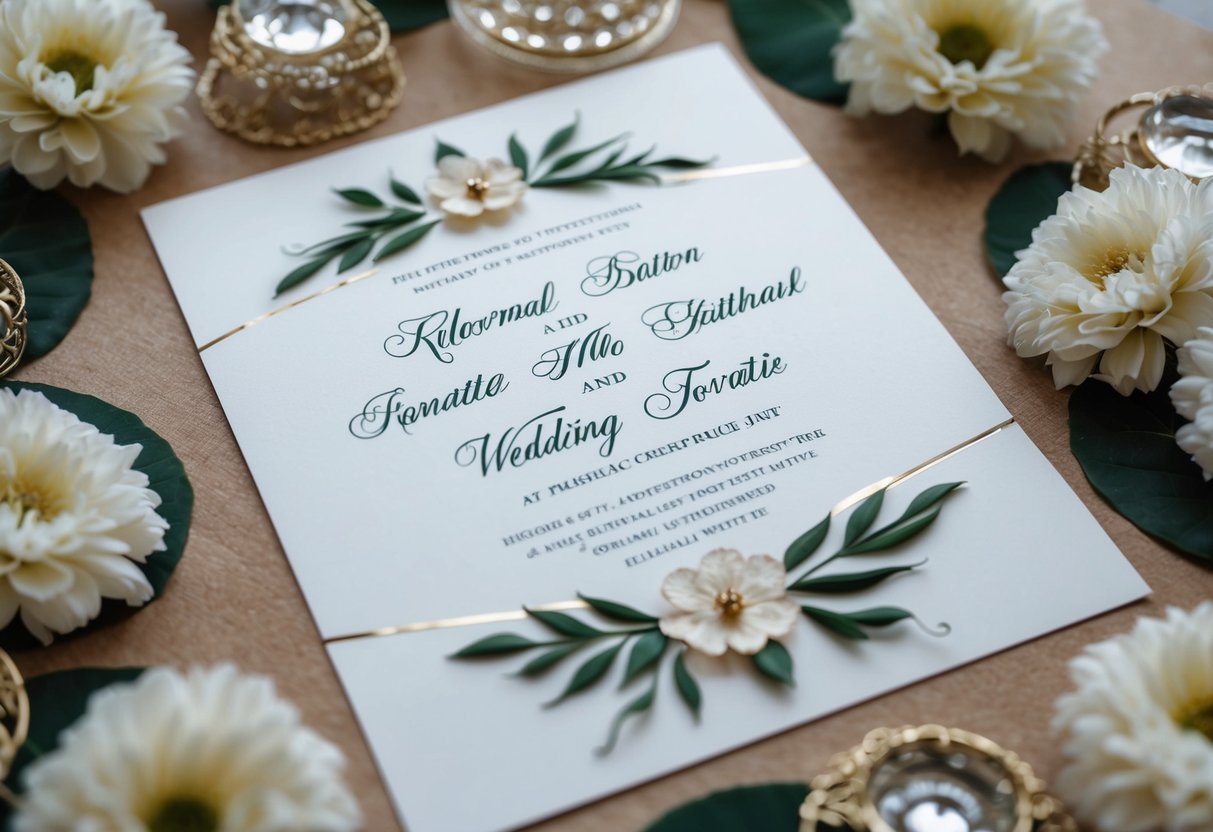 Whose Name Goes First on a Wedding Invitation? Tips for Couples