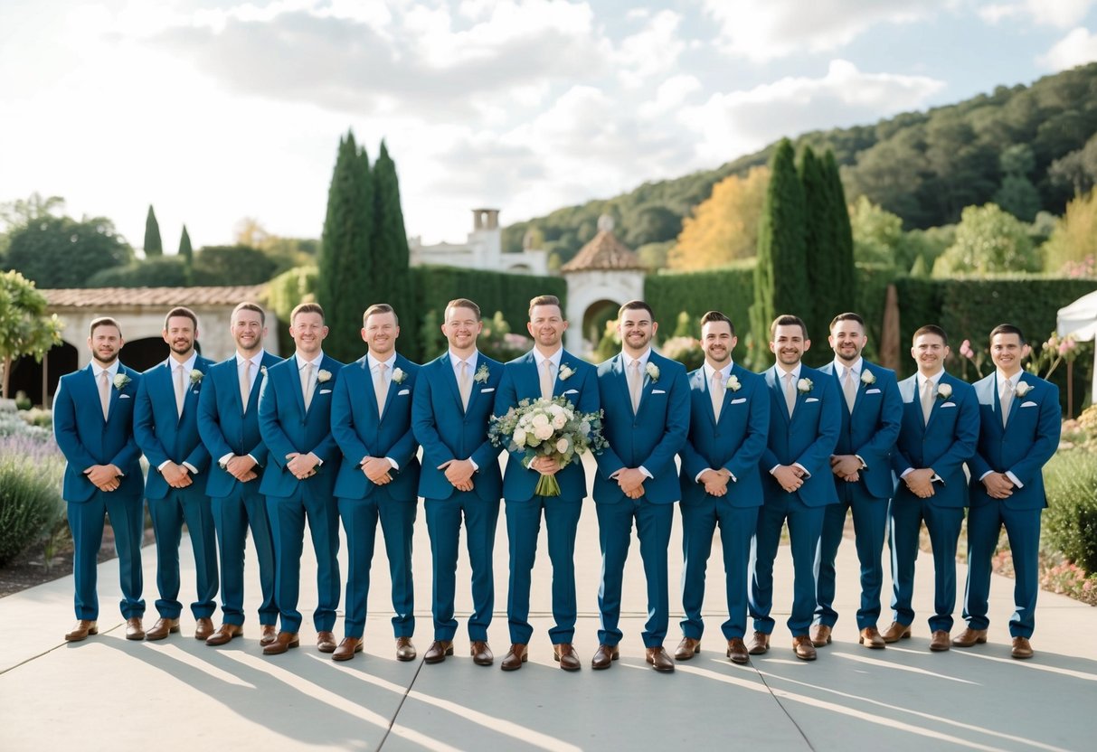 Is 12 Groomsmen Too Many? Navigating Large Wedding Parties with Ease