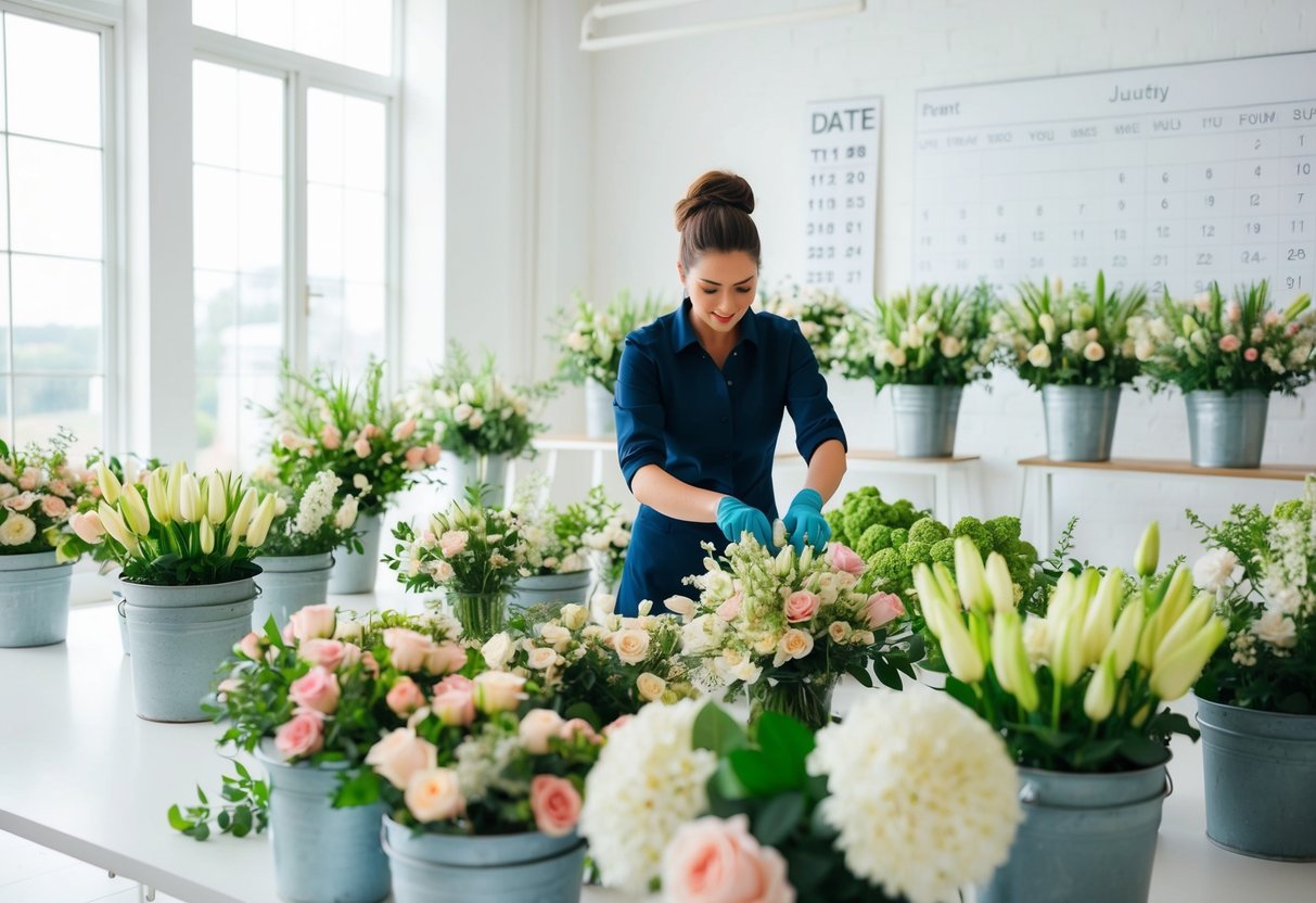 How Far in Advance Should I Make Wedding Flowers? Timing Tips for Your Big Day