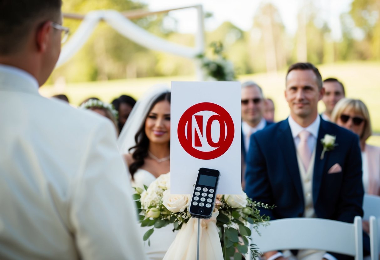 What is the No Phone Wedding Rule? Understanding Its Benefits for Your Special Day