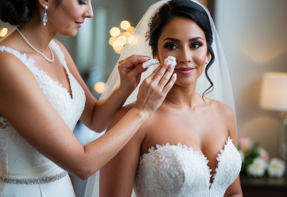 How to Stop Fake Tan Transferring Onto a Wedding Dress: Tips for a Flawless Look on Your Big Day