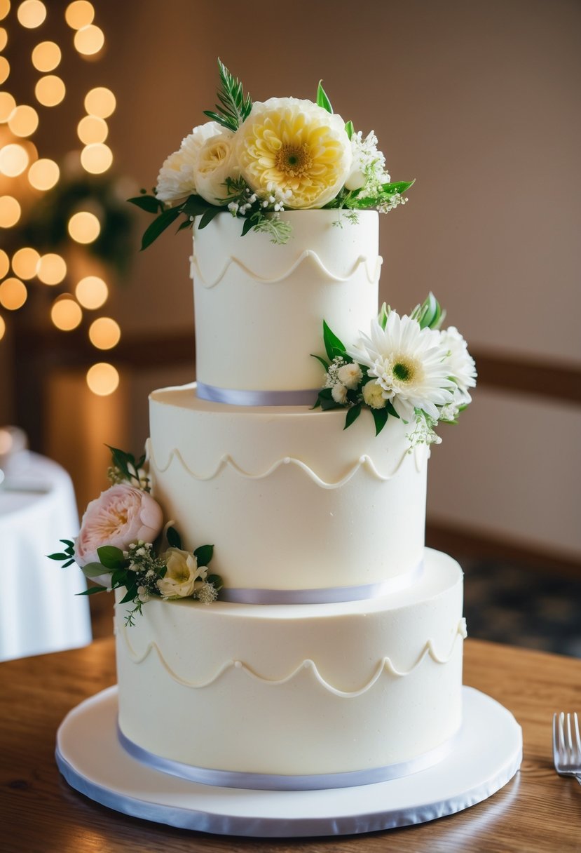 15 Simple Wedding Cake Ideas for a Beautifully Sweet Celebration
