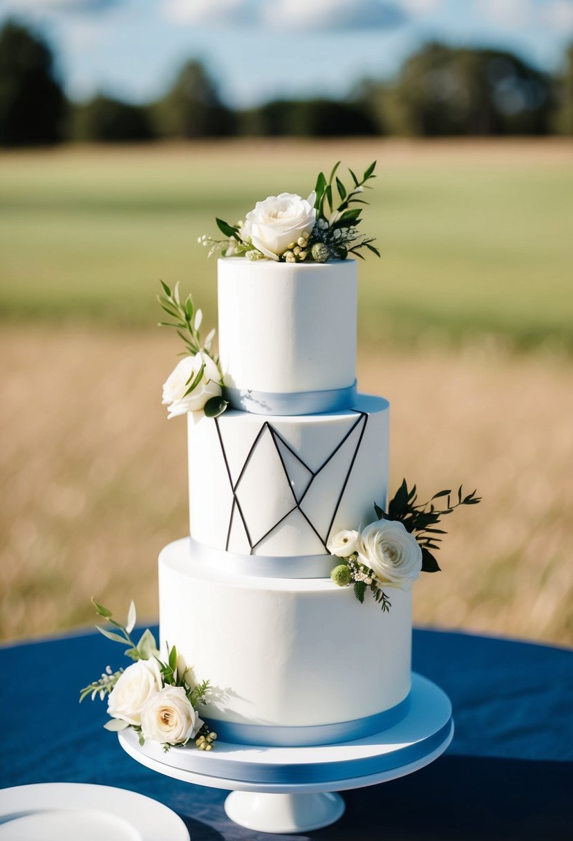 15 Simple Elegant Modern Wedding Cake Ideas to Inspire Your Big Day