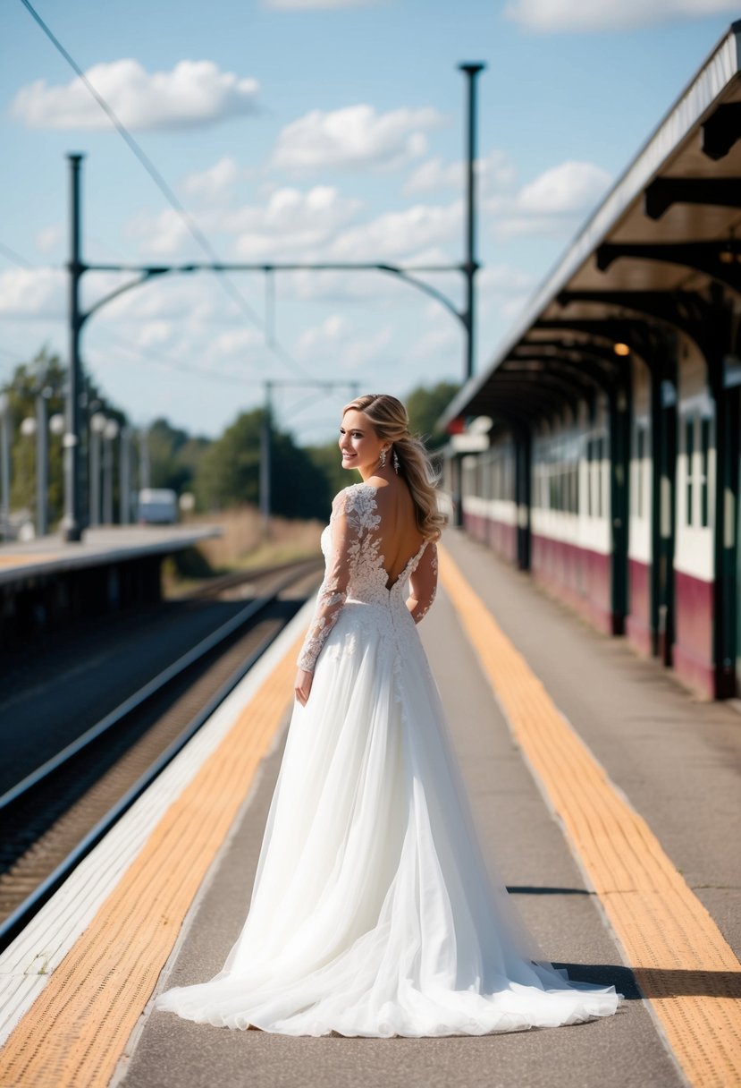 15 Long Train Wedding Dress Ideas to Inspire Your Big Day