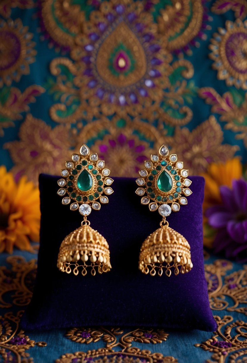 15 Pakistani Wedding Earrings Ideas for Your Special Day