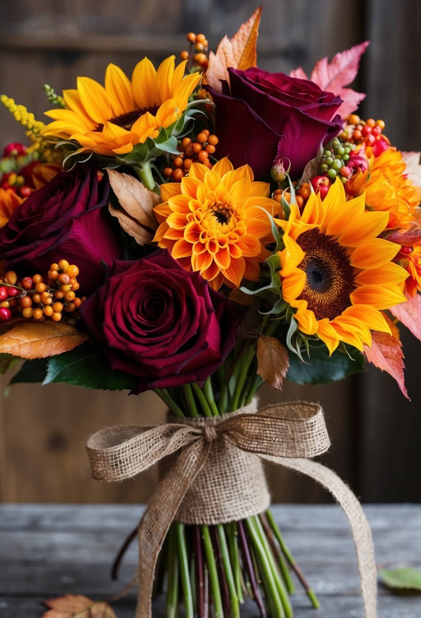 15 October Wedding Bouquet Ideas for Your Fall Celebration