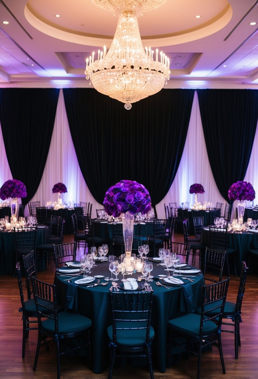 15 Purple and Black Wedding Ideas for a Stunning Celebration