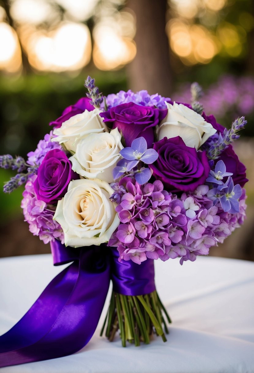 15 Purple Wedding Bouquet Ideas for Your Dream Celebration