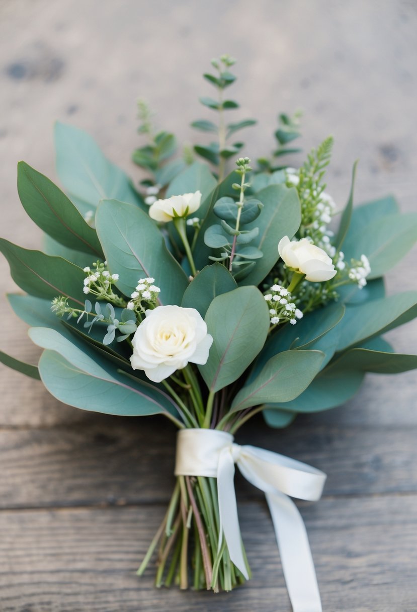 15 Eucalyptus Wedding Bouquet Ideas for a Fresh and Unique Look