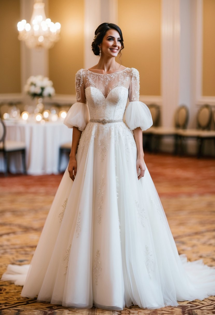 15 Puffy Sleeves Wedding Dress Ideas for a Dreamy Bridal Look