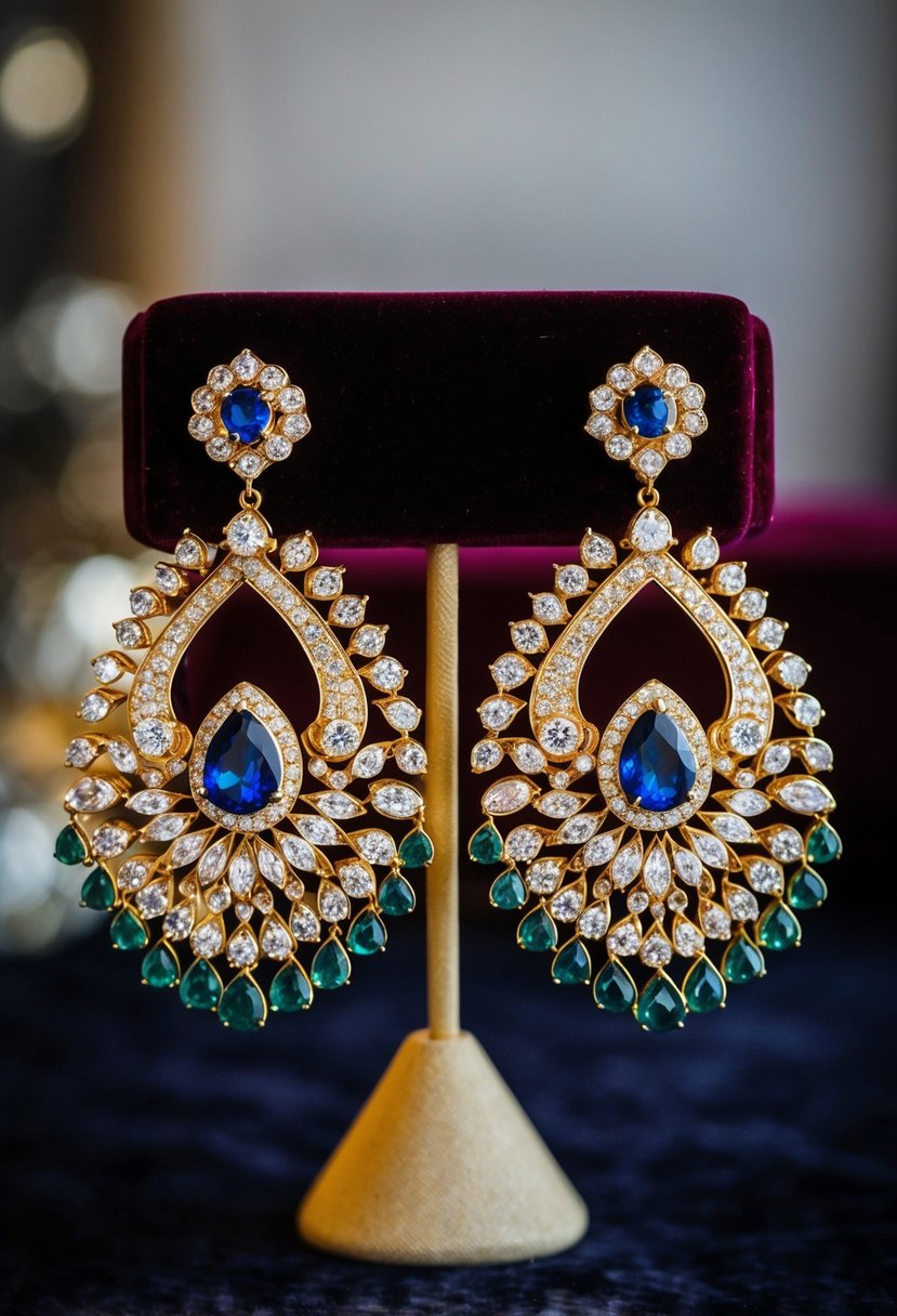 15 Indian Wedding Earring Ideas to Elevate Your Bridal Look