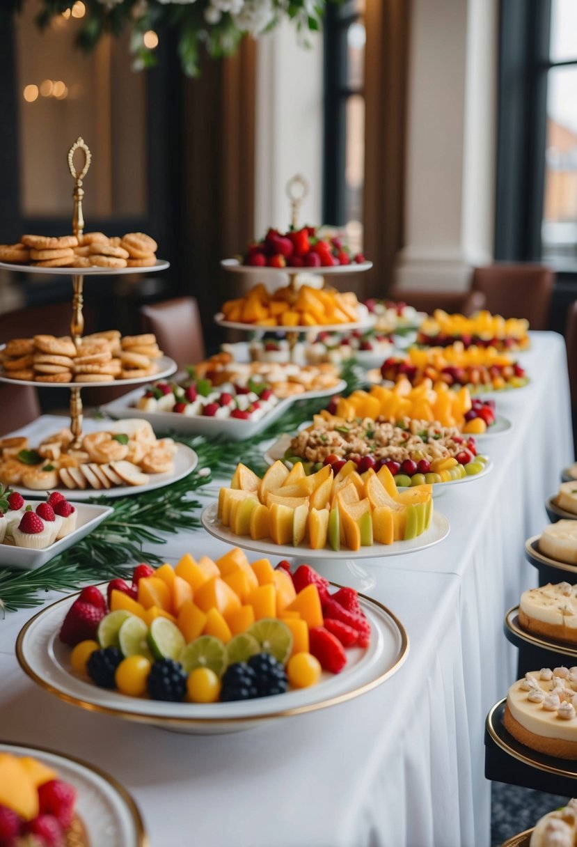 15 Wedding Snack Table Ideas for Your Special Day
