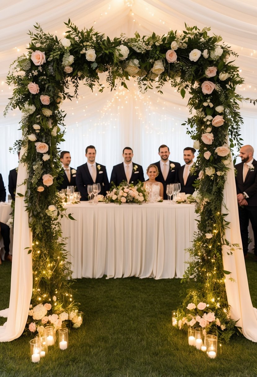 15 Wedding Head Table Backdrop Ideas to Enhance Your Reception