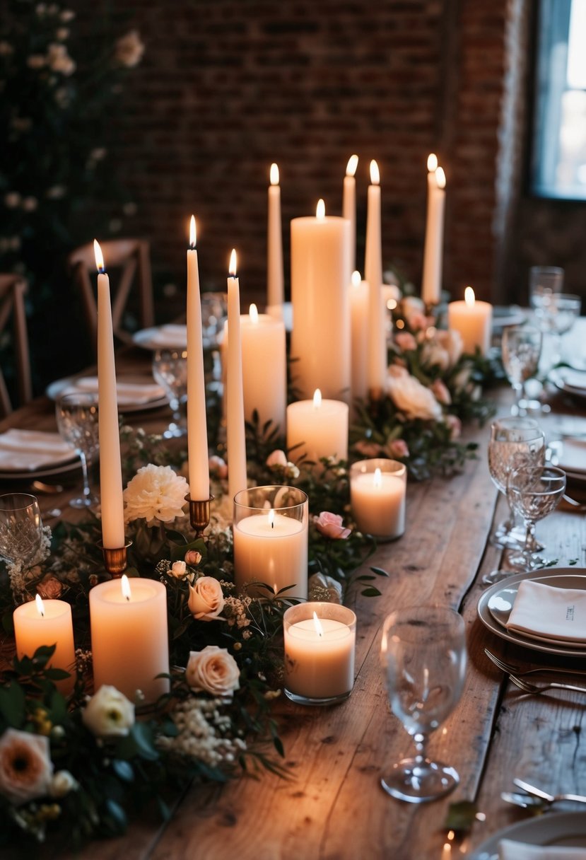 15 Wedding Candle Ideas to Create a Romantic Atmosphere