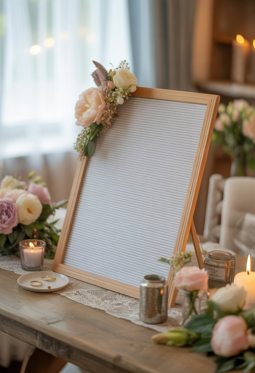 15 Wedding Letter Board Ideas for Charming and Creative Celebrations