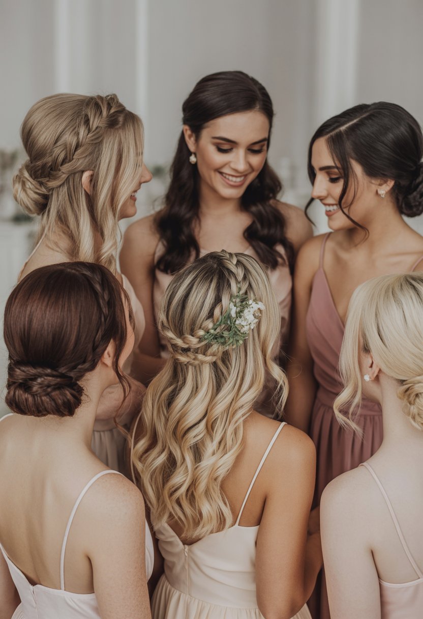 15 Bridesmaid Hairstyle Ideas to Shine on the Big Day